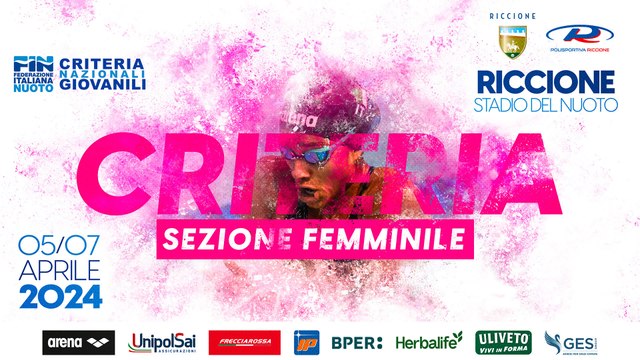 NUOTO - Criteria Nazionali Giovanili 2024 (06/04/2024 - Quarta sessione)