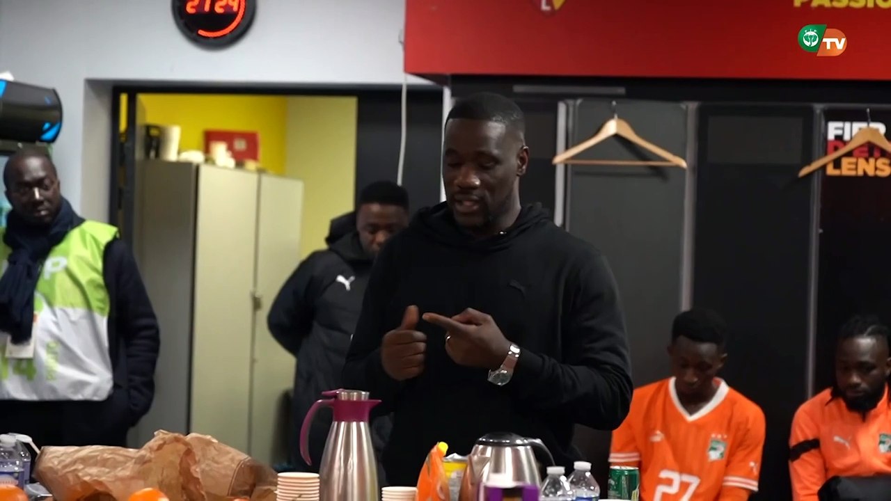 Le discours de Faé Emerse à la mi-temps du match entre la Côte d'Ivoire  et l'Uruguay
