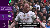'We would not win without Kevin' - Guardiola in awe of De Bruyne