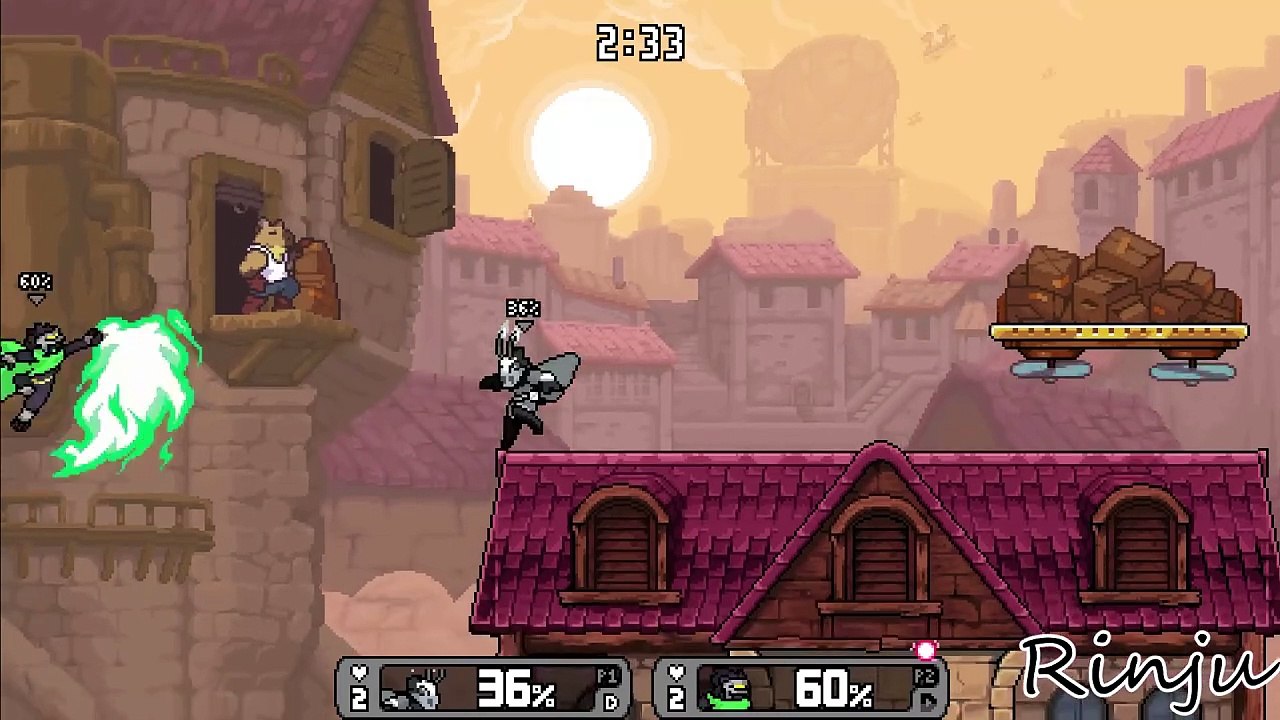 Rivals of Aether Mollo vs Clairen