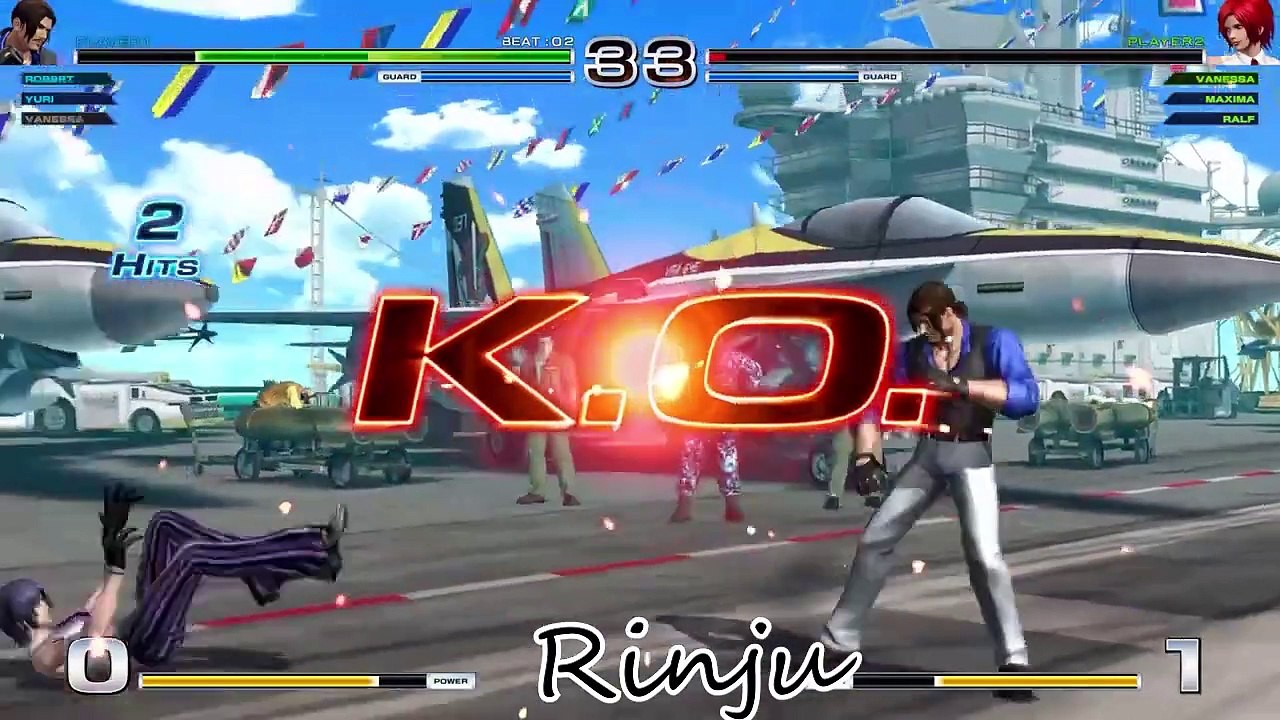 KoF 14 Gameplay  Vanessa Robert Yuri vs Vanessa Maxima Ralf