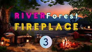 Riverside Serenity Cozy Summer Campfire Guitar Ambience 2 Hours