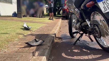 Casal se envolve em colisão no Country e fica ferido