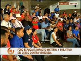 Caracas | Diputados de la AN debaten sobre sobre el impacto material del cerco contra Venezuela