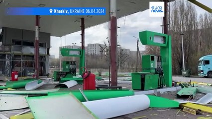 Russian bombards Kharkiv overnight