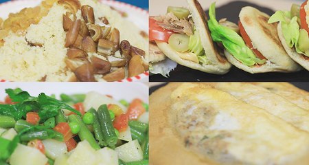 Brik, Baatbout, salade , Messfouf - Koujinetna haka romdhan 3 EP 27