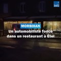 Un automobiliste fonce dans un restaurant à Etel dans le Morbihan