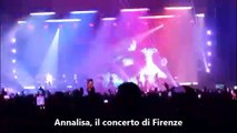 Firenze, il concerto di Annalisa: spettacolo di luci e musica