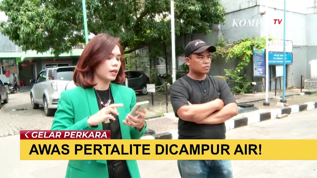 Pengakuan Oknum Petugas SPBU yang Campur Pertalite dengan Air [GELAR PERKARA]