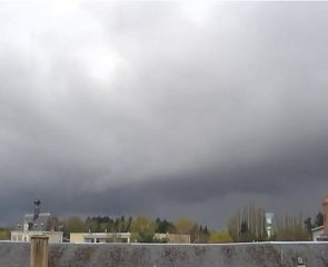 Arcus et averse de grésil