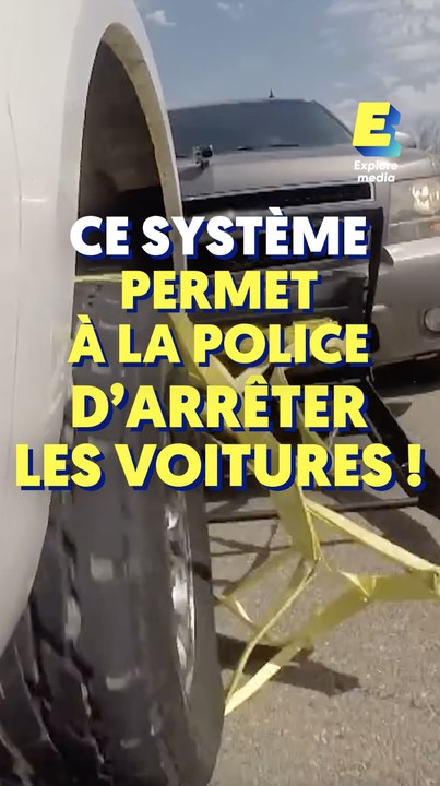 Ce système permet à la police d'arrêter les voitures !