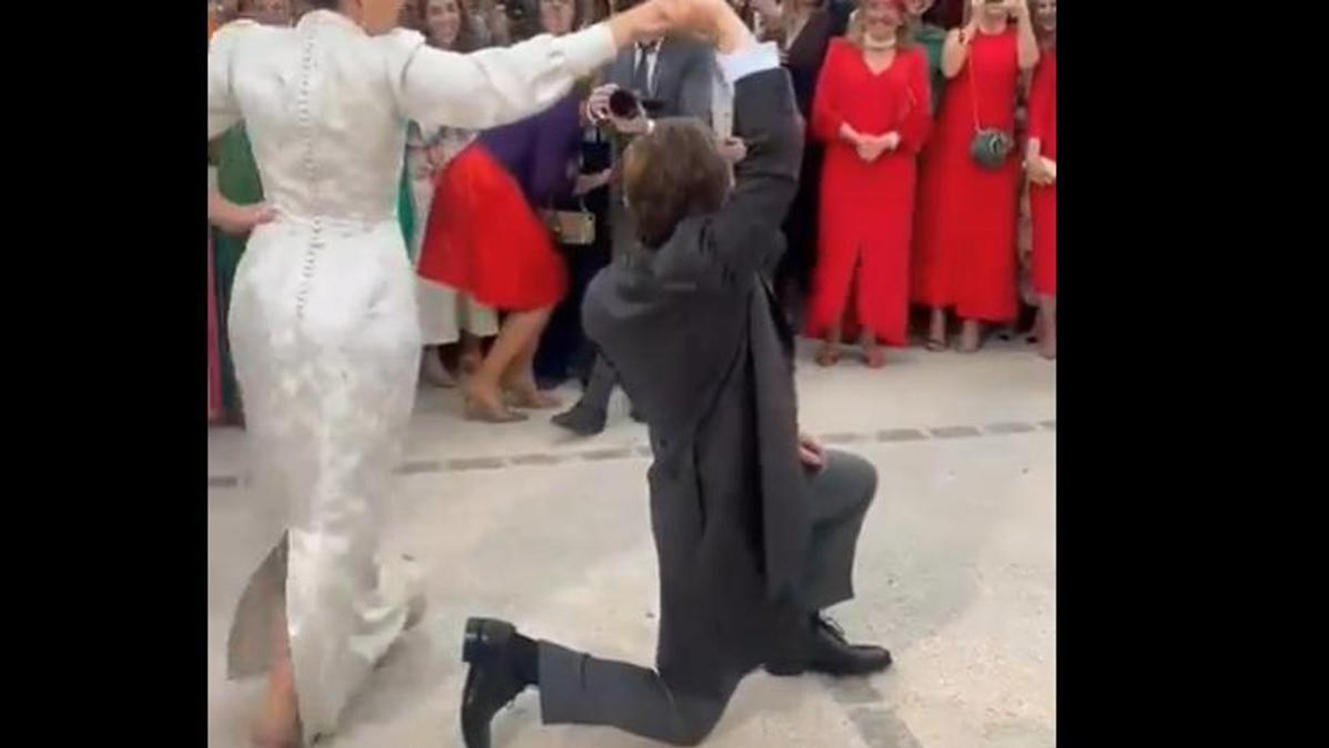 Chotis en la boda de Almeida y Teresa Urquijo Famosos