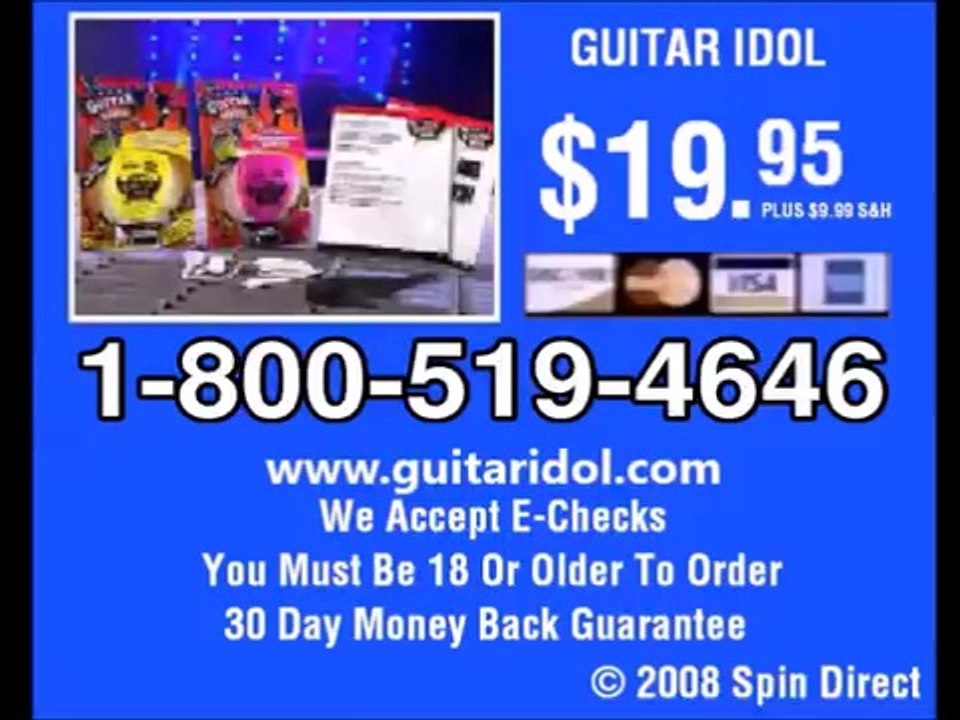 Guitar Idol Commercial｜2008