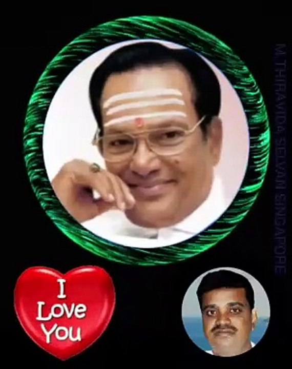 உலகத்தில் நம்பர் ஒன் பாடகர் தெய்வப் பாடகர் டிஎம்எஸ் ஐயா  M.THIRAVIDA SELVAN SINGAPORE