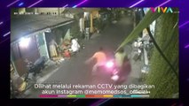 Aksi Heroik Warga Kampung Bikin 2 Pelaku Curanmor KO