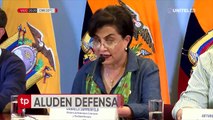 “Ningún delincuente puede ser considerado perseguido político”, dice canciller de Ecuador sobre Jorge Glas