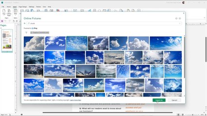 Microsoft Publisher Section 44 Set Image as Background