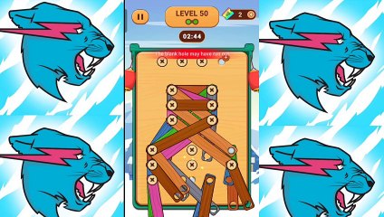 Wood nuts and bolts screw puzzle level 50