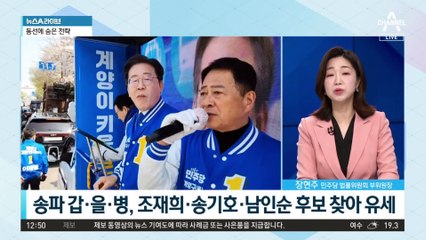 D-3 이재명 유세 일정…강남3구 중심 ‘선택과 집중’