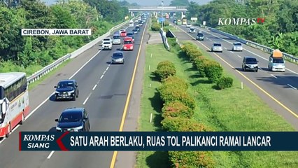Satu Arah Berlaku, Ruas Tol Palikanci Ramai Lancar