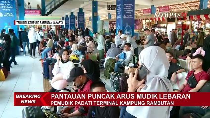 7 Ribu Lebih Penumpang Mudik Berangkat dari Terminal Kampung Rambutan Jakarta