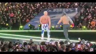 Cody Rhodes & Seth Rollins vs The Rock & Roman Reigns Full Match - WWE Wrestlemania XL