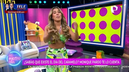 Monique Pardo y su dulce celebración por del “Día del Caramelo”