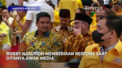 Jawaban Bobby Nasution saat Ditanya Apakah Sudah Jadi Kader Golkar
