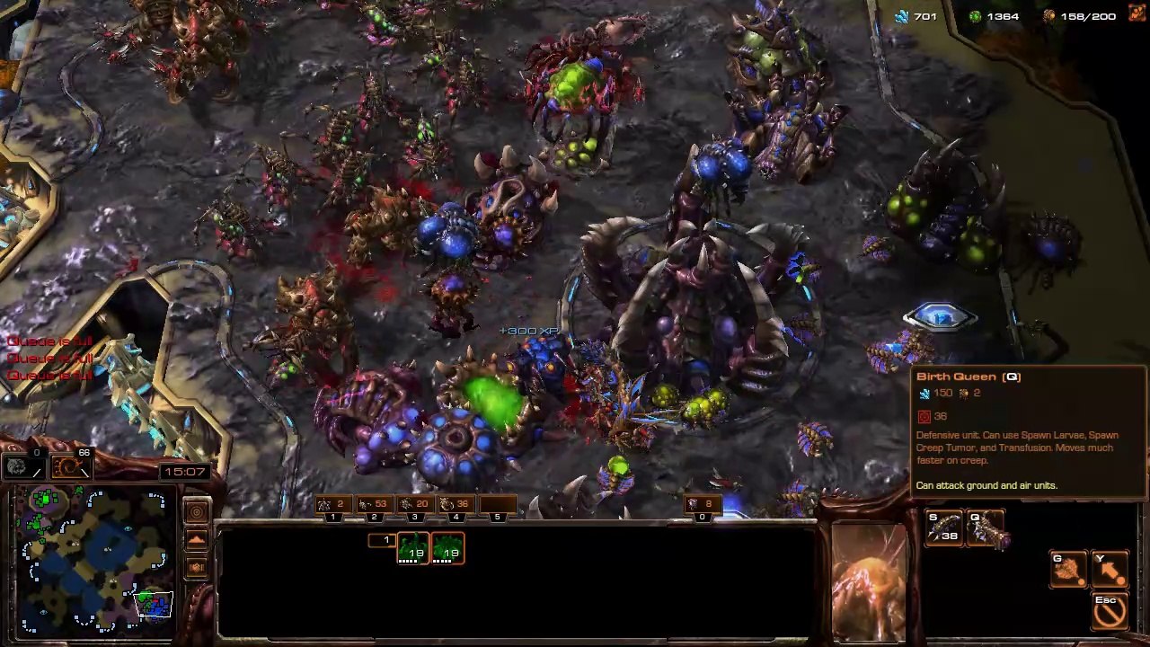 [StarCraft 2] No.0177 -- Intermediate ZERG player fights A.I ...