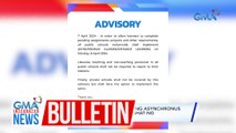 DepEd, iniutos ang pagpapatupad ng asynchronus classes o distance learning sa lahat ng public schools bukas | GMA Integrated News Bulletin