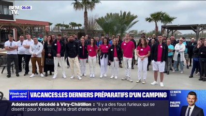 Ce camping de l'Hérault s'affaire aux derniers préparatifs pour accueillir ses vacanciers