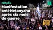 Six mois de guerre à Gaza : en Israël, des milliers de manifestants appellent à la démission de Netanyahou