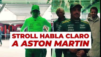 Stroll se calentó por radio con un mensaje duro que explica el milagro de Alonso en Suzuka