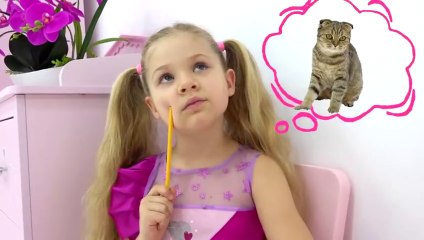 Diana and Roma How to Draw Cartoon Kitten Adventures