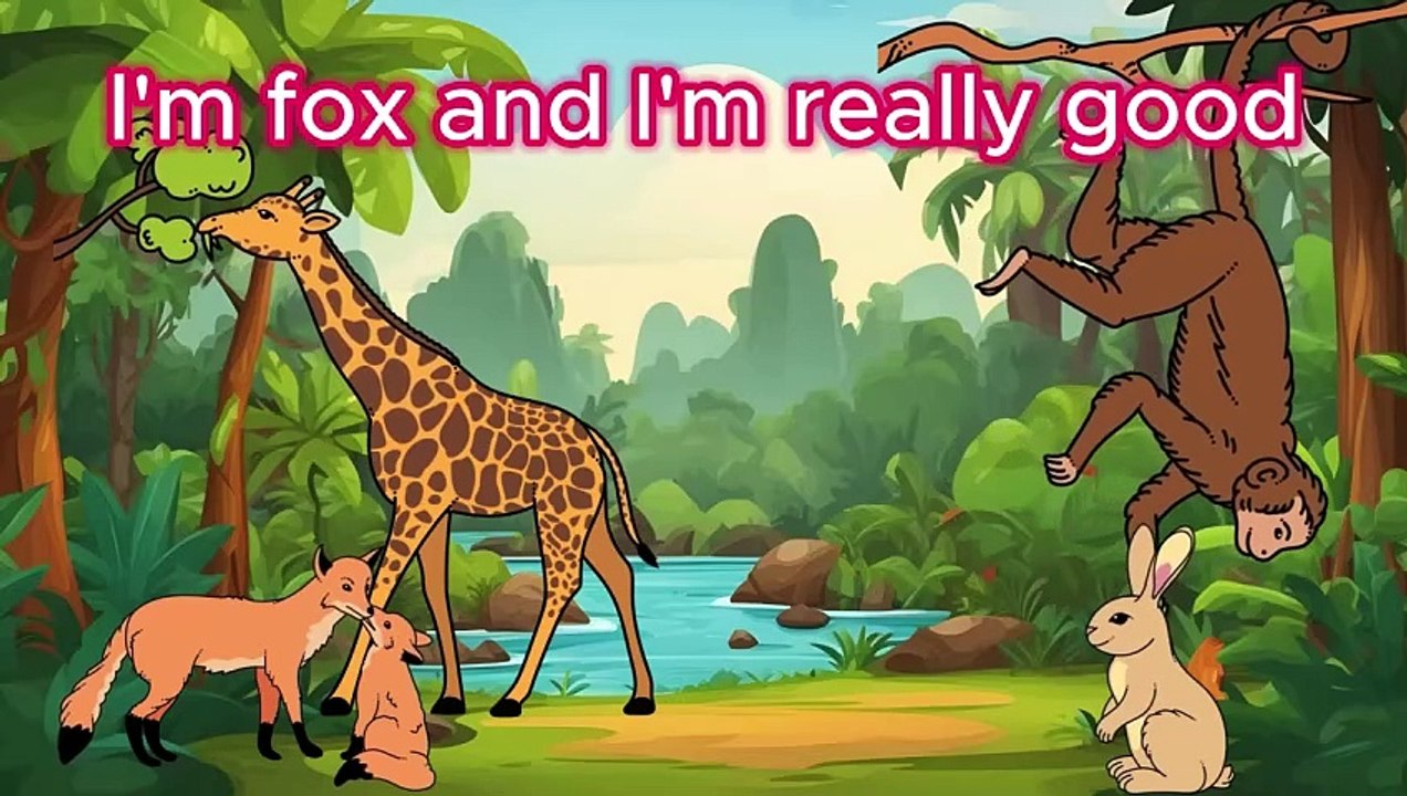 3.37 Jungle Visit With Monkey and His Friends #minicartoontv #cartoon #viral