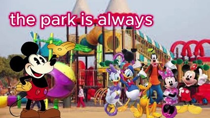 3.37  Mickey Mouse and his Friends in the park #minicartoontv #cartoon #viral