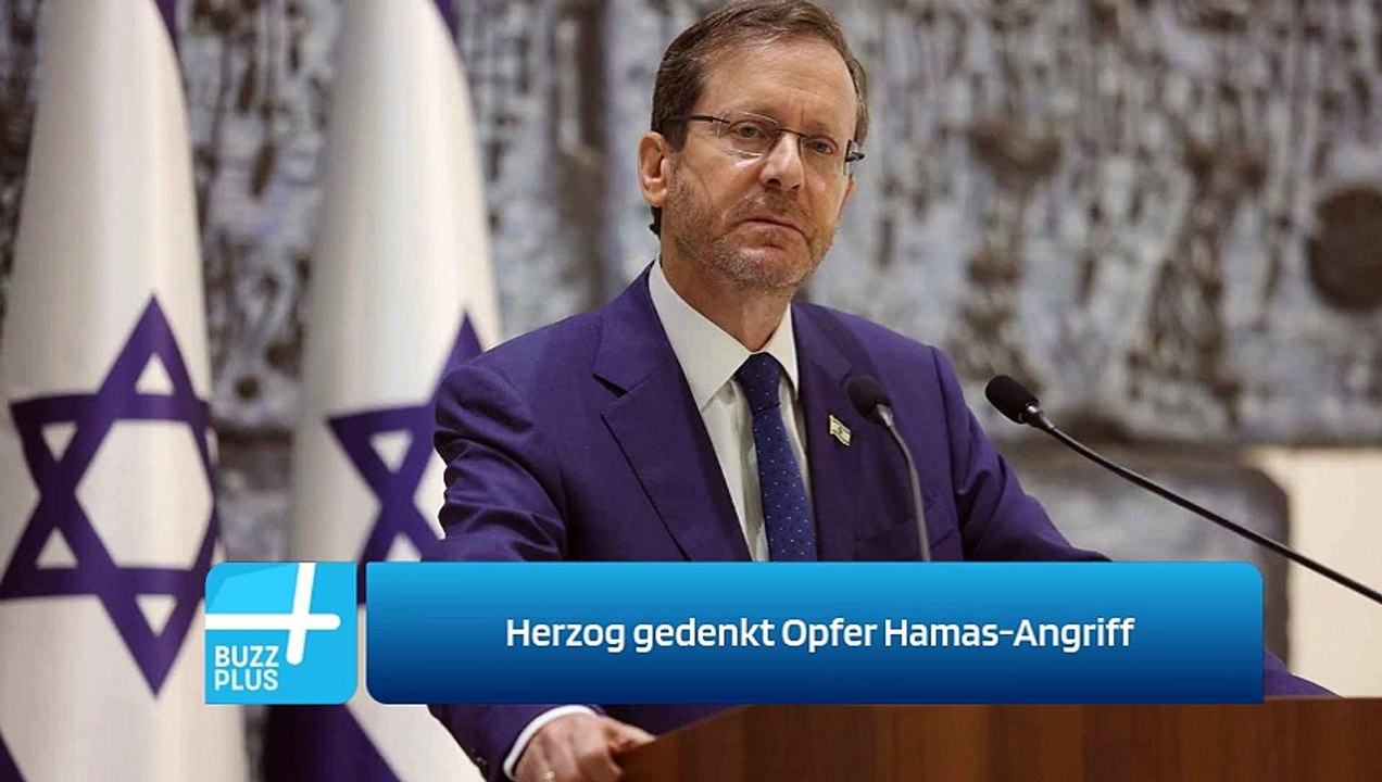 Herzog gedenkt Opfer Hamas-Angriff
