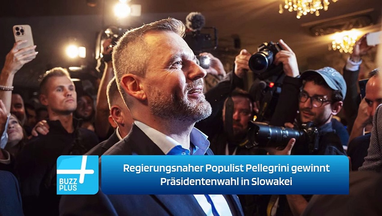 Regierungsnaher Populist Pellegrini gewinnt Präsidentenwahl in Slowakei
