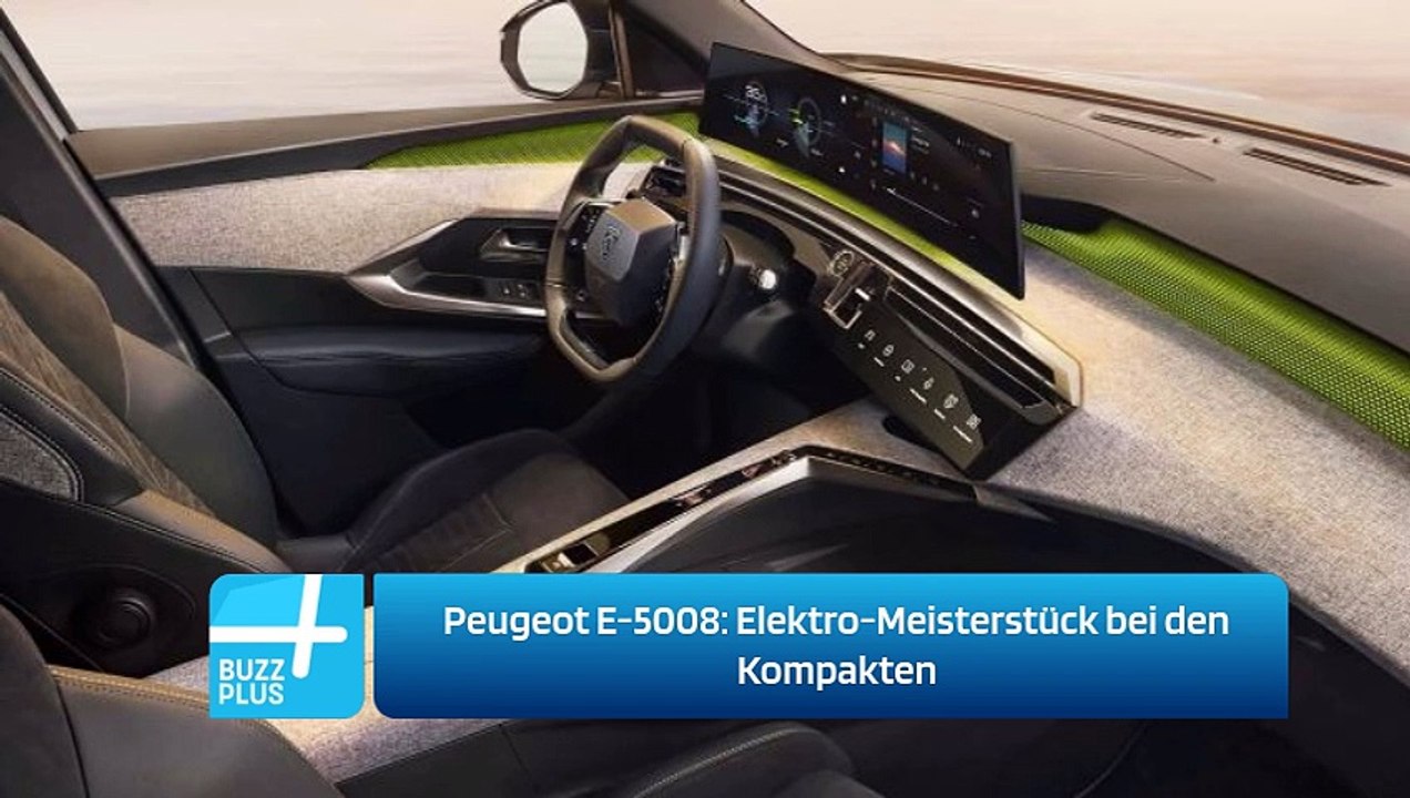 Peugeot E-5008: Elektro-Meisterstück bei den Kompakten