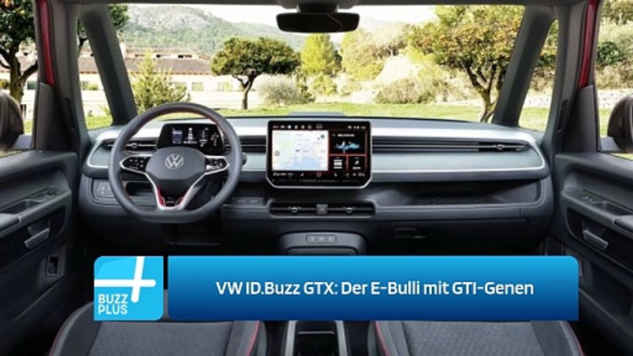 VW ID.Buzz GTX: Der E-Bulli mit GTI-Genen