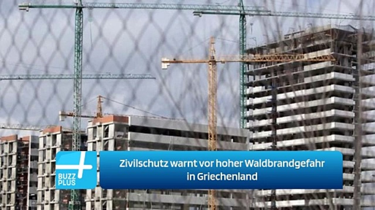 Zivilschutz warnt vor hoher Waldbrandgefahr in Griechenland