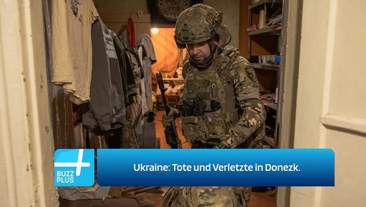 Ukraine: Tote und Verletzte in Donezk.