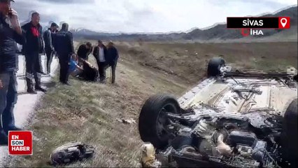 Sivas’ta bayram tatili yolunda kaza
