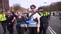 Paesi Bassi: Greta Thunberg trattenuta dalla polizia durante una protesta