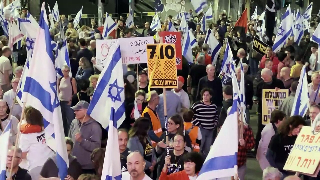 Israel: Erneut Großdemos gegen Regierungschef Netanjahu