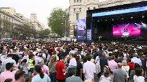 70.000 personas celebran la II edición de la Fiesta de la Resurrección en la Cibeles de Madrid