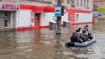 Al menos 4.000 evacuados en Rusia por las inundaciones