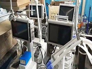 जिला अस्पताल को एक दशक बाद मिले वेंटिलेटर