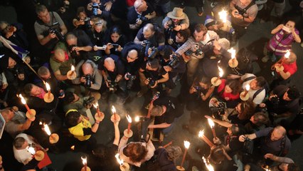 Varias personas atropelladas y enfrentamientos con la Policía en una manifestación en Tel Aviv