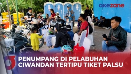 Terancam Gagal Mudik, Sejumlah Penumpang di Pelabuhan Ciwandan Tertipu Tiket Palsu